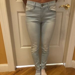 Loft Light wash skinny jeans